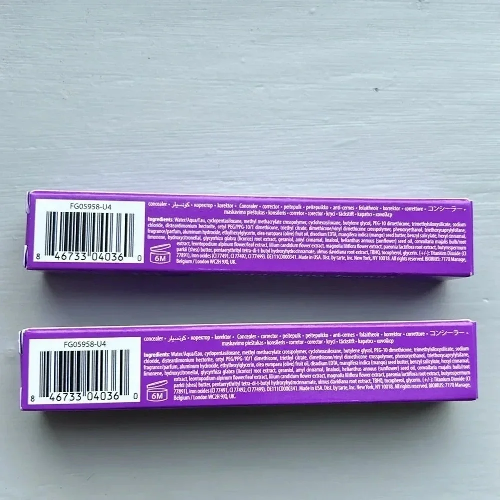 Bundle of Tarte Shape Tape Concealer - Travel Size | 34S Shape Tape | Travel